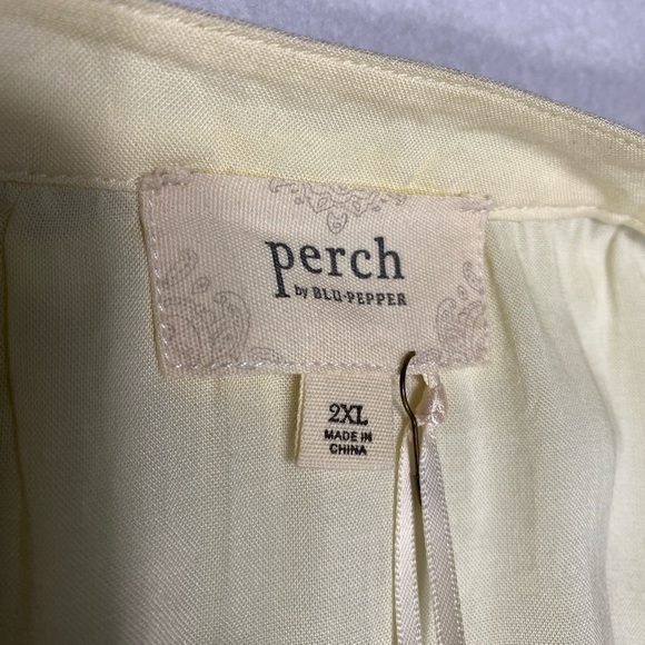 NWT Perch by Blu Pepper Western Bohemian Fringe Top Size 2XL #1327 - Picture 9 of 13